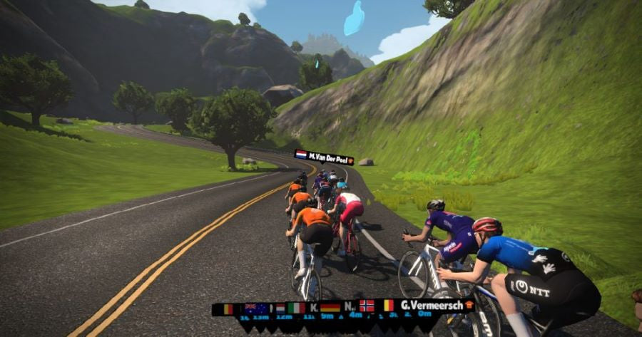 Rally Cycling Men's Stage 1 Virtual Tour de France