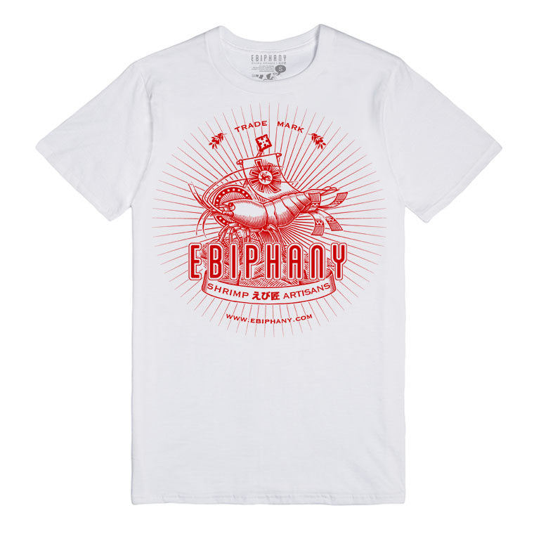 Ebiphany 赤ロゴ Tシャツ