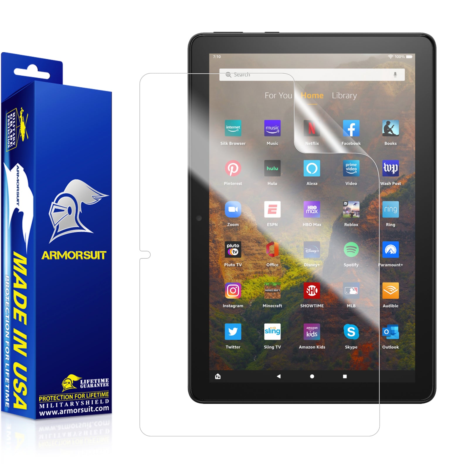 Amazon Fire HD 10 Plus 11th Generation Matte Screen Protector (10.1