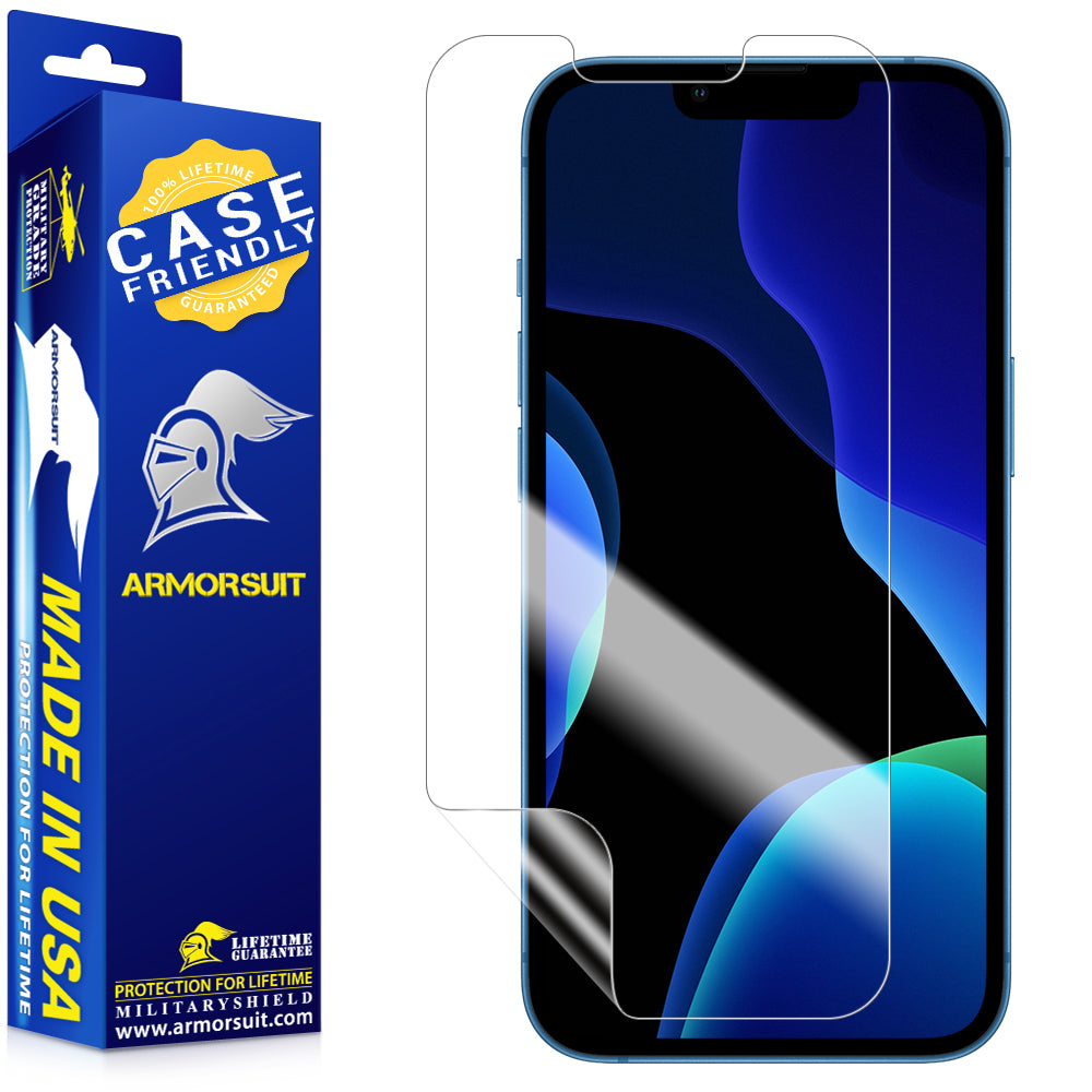 ArmorSuit MilitaryShield Full Body Skin Film + Screen Protector Designed  for iPhone 13 Pro Max [6.7 Display] HD Clear Film