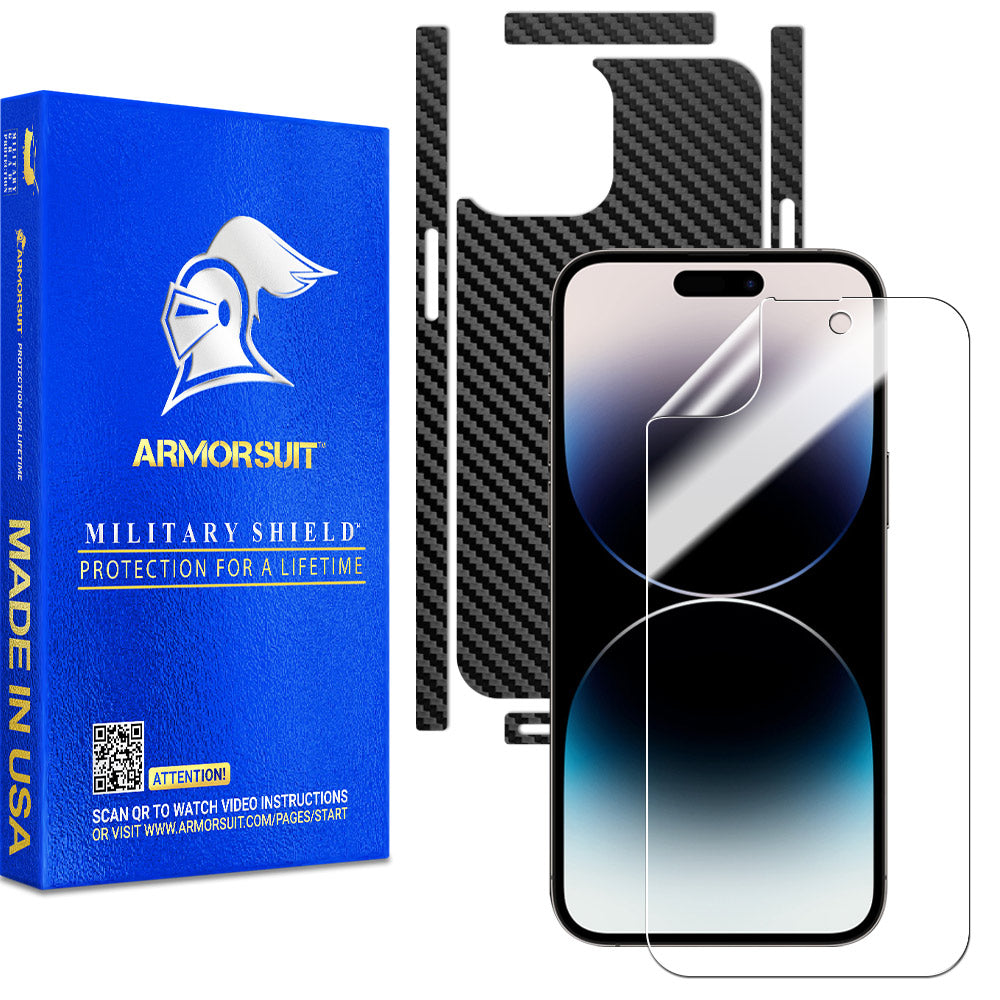 Armorsuit MilitaryShield Full-Body Matte / Clear Screen Protector Designed  for Samsung S23 Ultra (2023) - Anti-Bubble Film