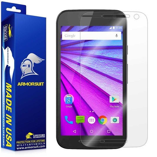 2 Pack] Motorola Moto (3rd Generation 2015) Screen Protector (Case – ArmorSuit