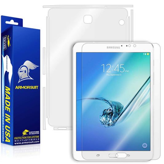Bedachtzaam Kust diepgaand Samsung Galaxy Tab S2 8.0 Screen Protector + White Carbon Fiber Skin –  ArmorSuit