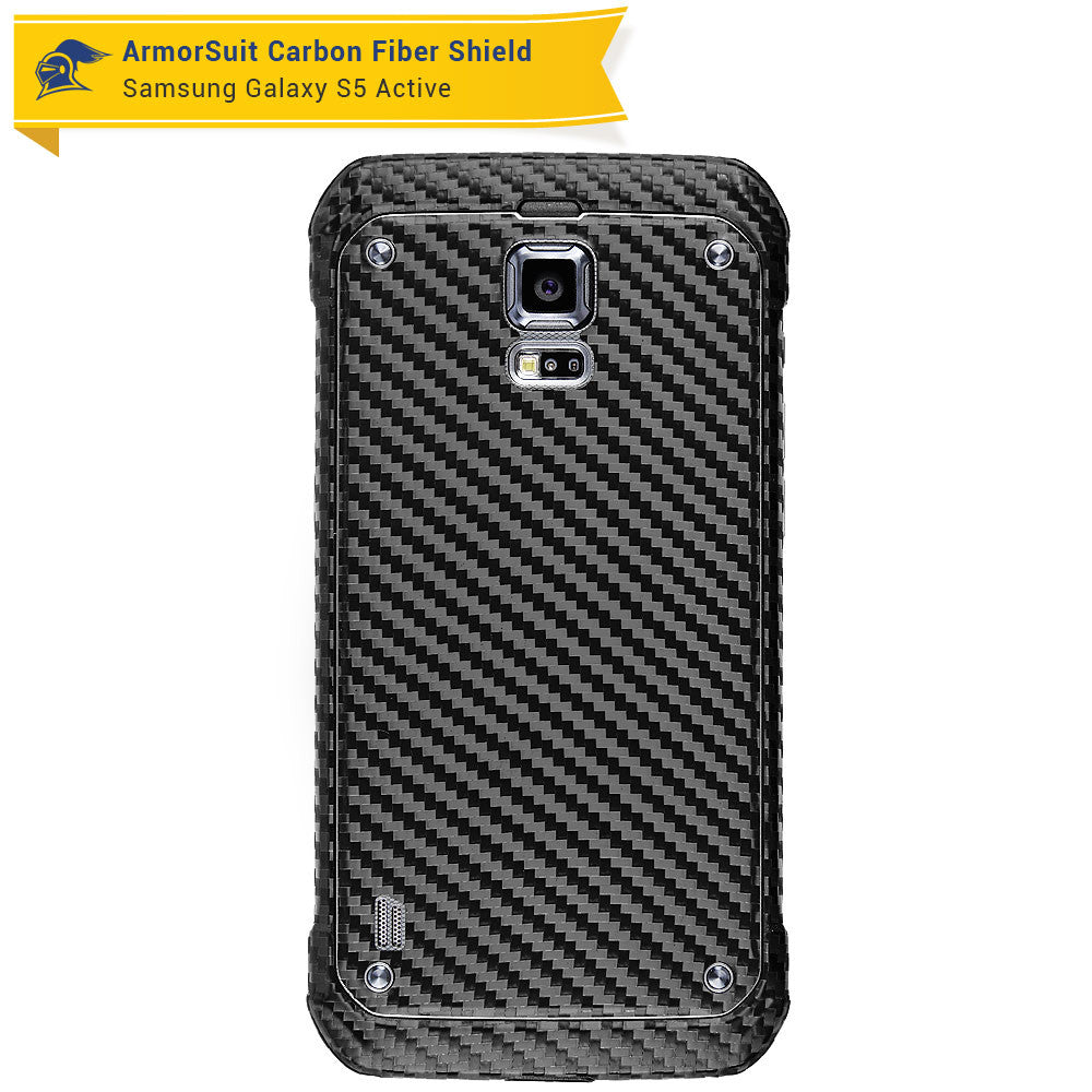 Samsung Galaxy S5 Active Screen + Carbon Fiber Film Protecto – ArmorSuit