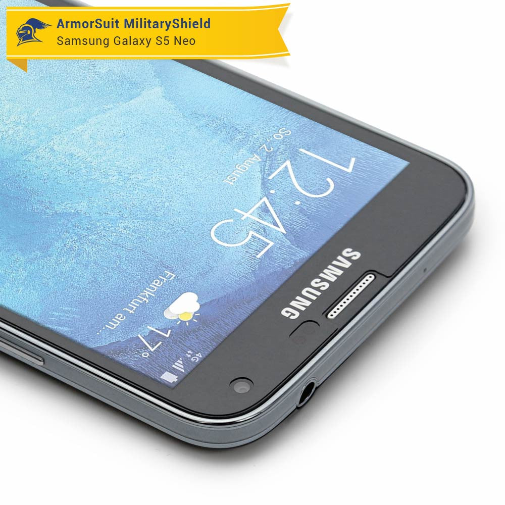 zoet Voorzichtig waarschijnlijk Samsung Galaxy S5 Neo Anti-Glare (Matte) Screen Protector – ArmorSuit