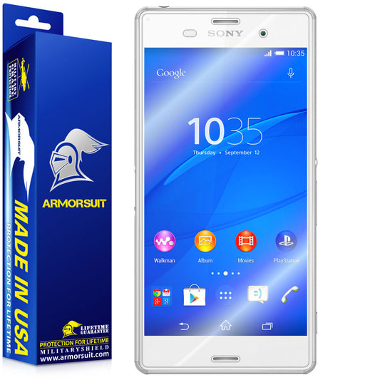 werkwoord strip brand 2-Pack] Sony Xperia Z3V Screen Protector (Case-Friendly) – ArmorSuit