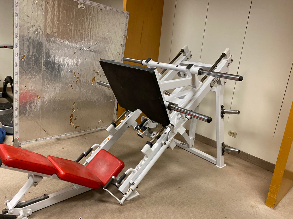 Hammer Strength Plate Loaded Leg Press – Equipment