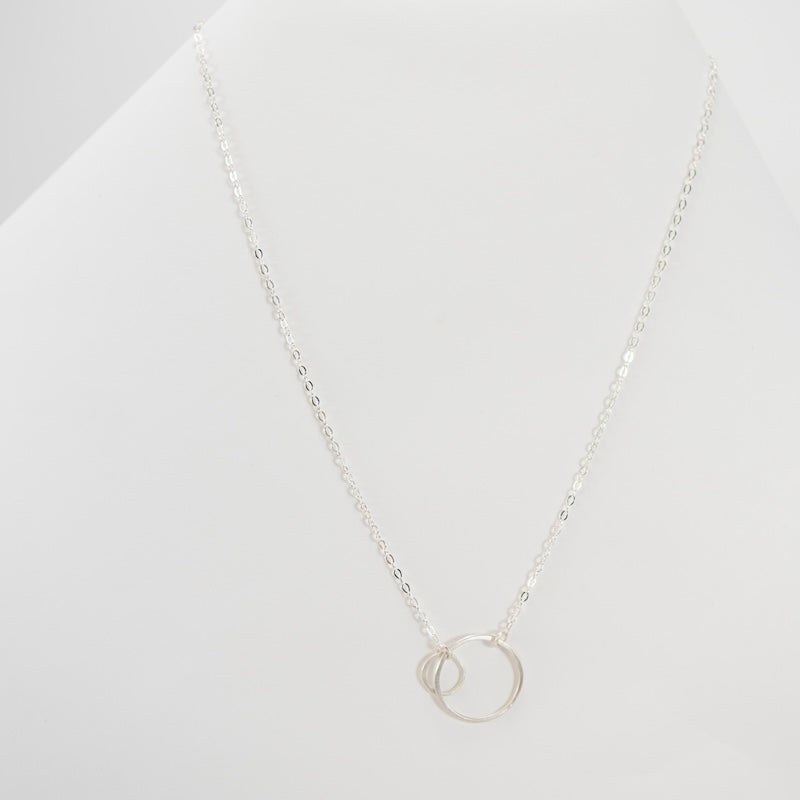 Triple Circle Link Necklace – Friction Jewelry Inc