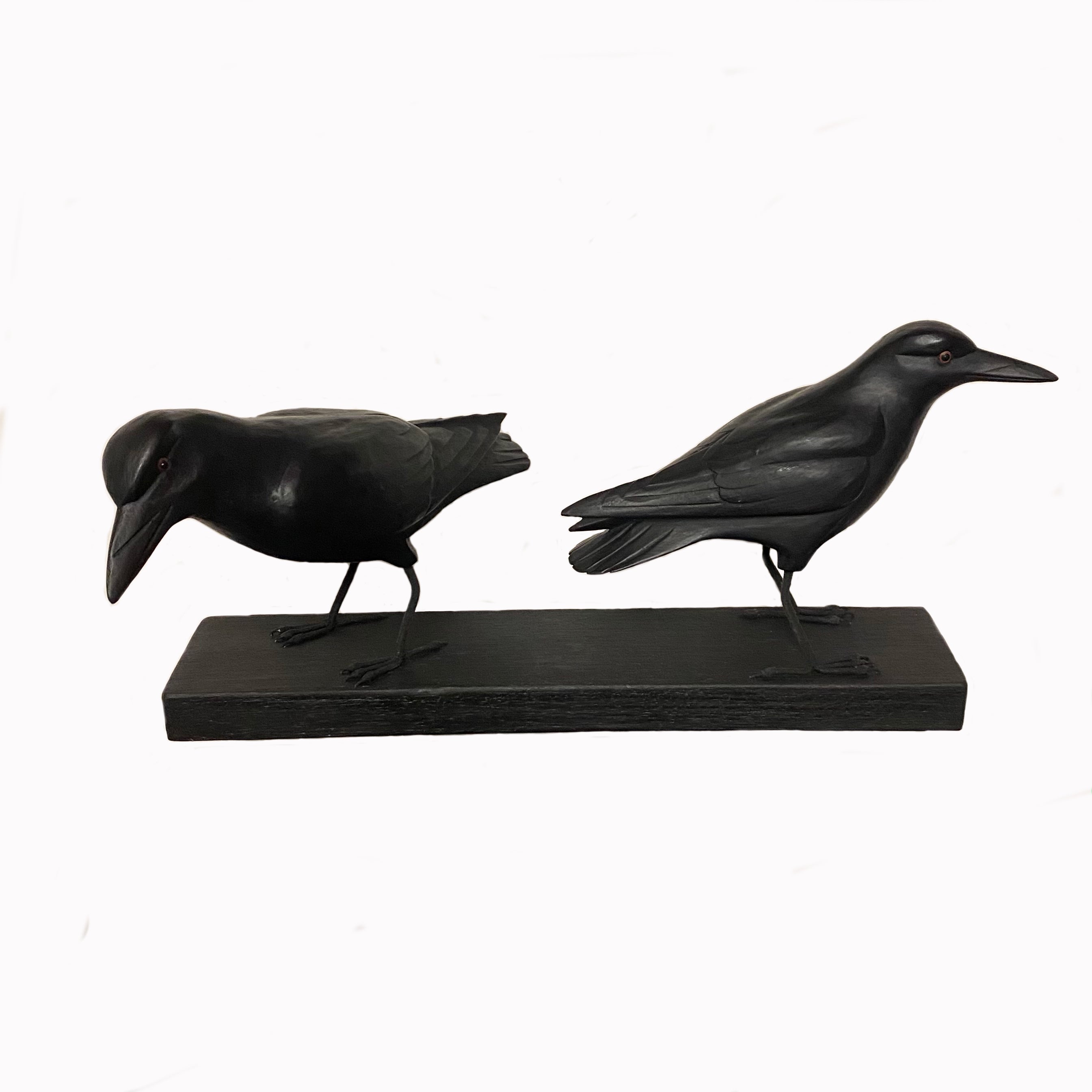 Pair of Crows by Aviologie