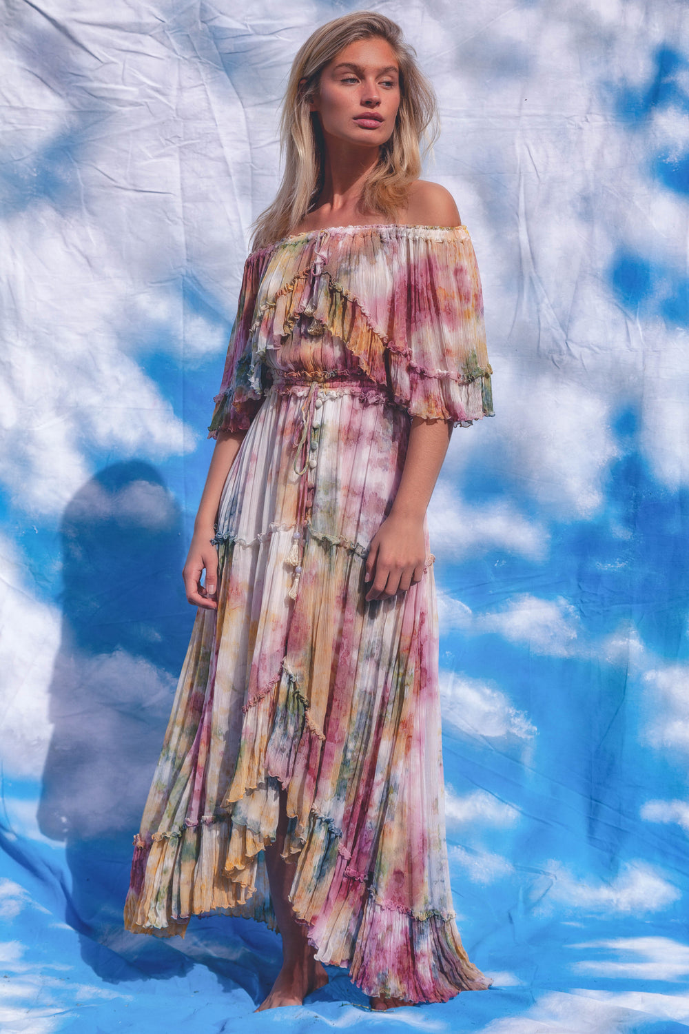 fillyboo tambourine maxi dress