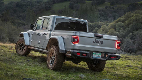 Rear view of the new Jeep Gladiator