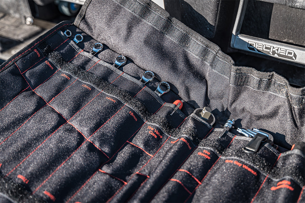 The BoxoUSA Tool Bag includes a removable Tool Roll and includes 80+ different items