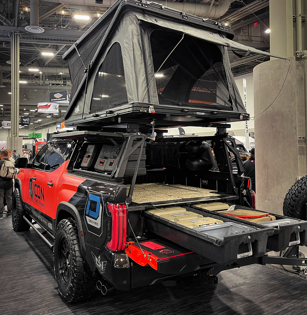 DECKED Drawer System in Tim Muniz's Tundra at SEMA 2022