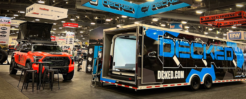 DECKED Booth at SEMA 2022