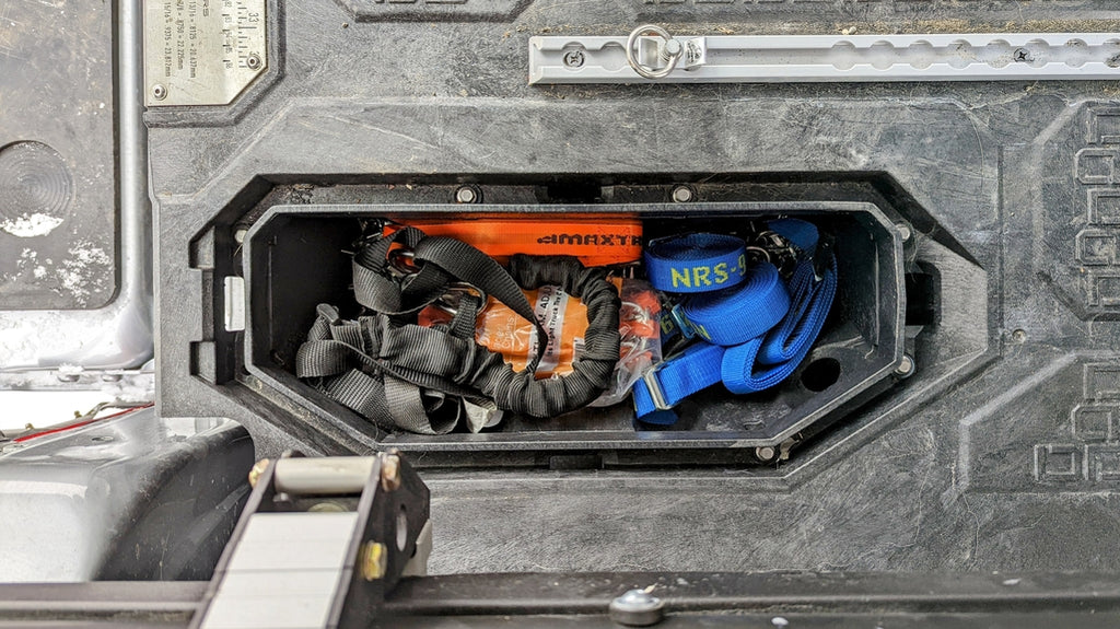 Overhead image of DECKED Ammo Can Storage