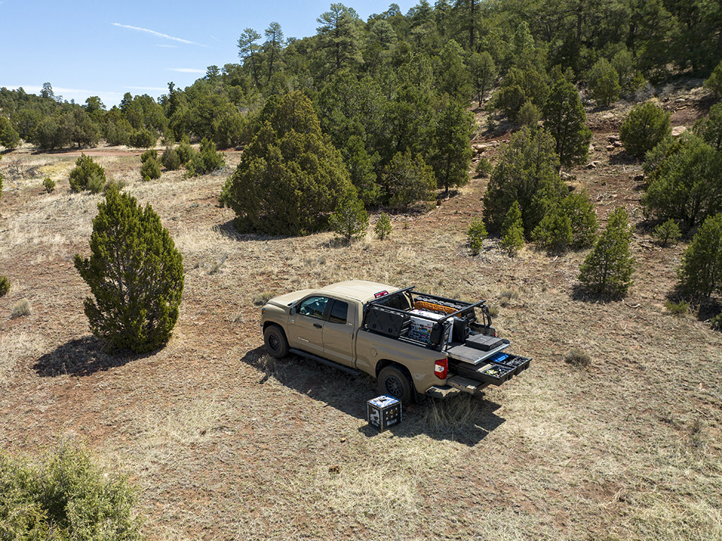 Aerial view of Bryan Rogala's Tundra