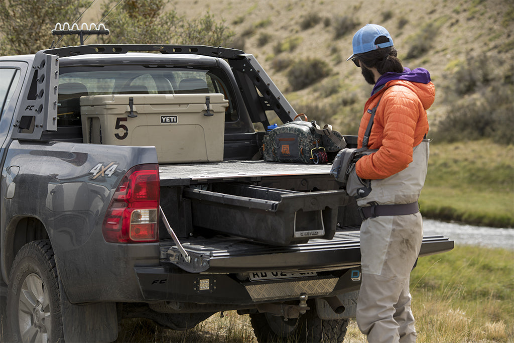 Toyota Hilux equipped with DECKED Drawer System