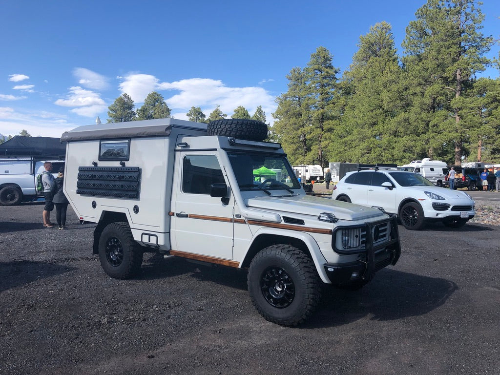 Side view of old truck