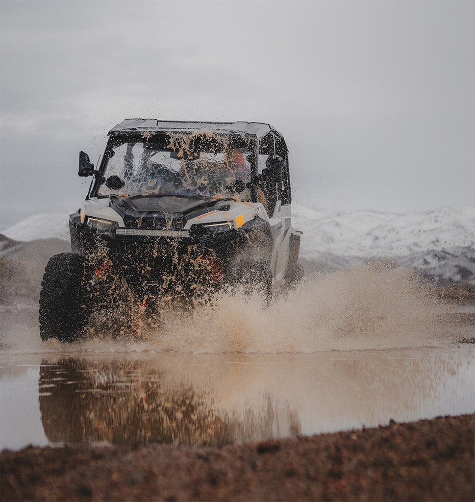 Travis Warren makes use of his UTV on a hunt