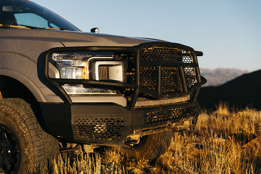 "Midnight" combination bumper and grille guard from Ranch Hand
