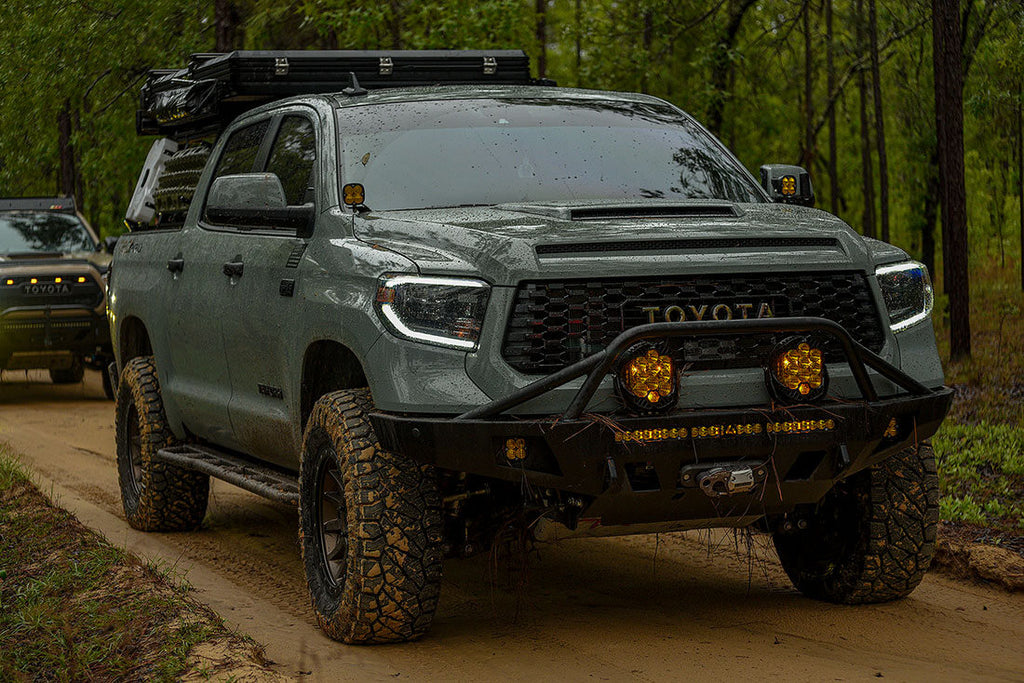 The LunarTik getting muddy on the trail