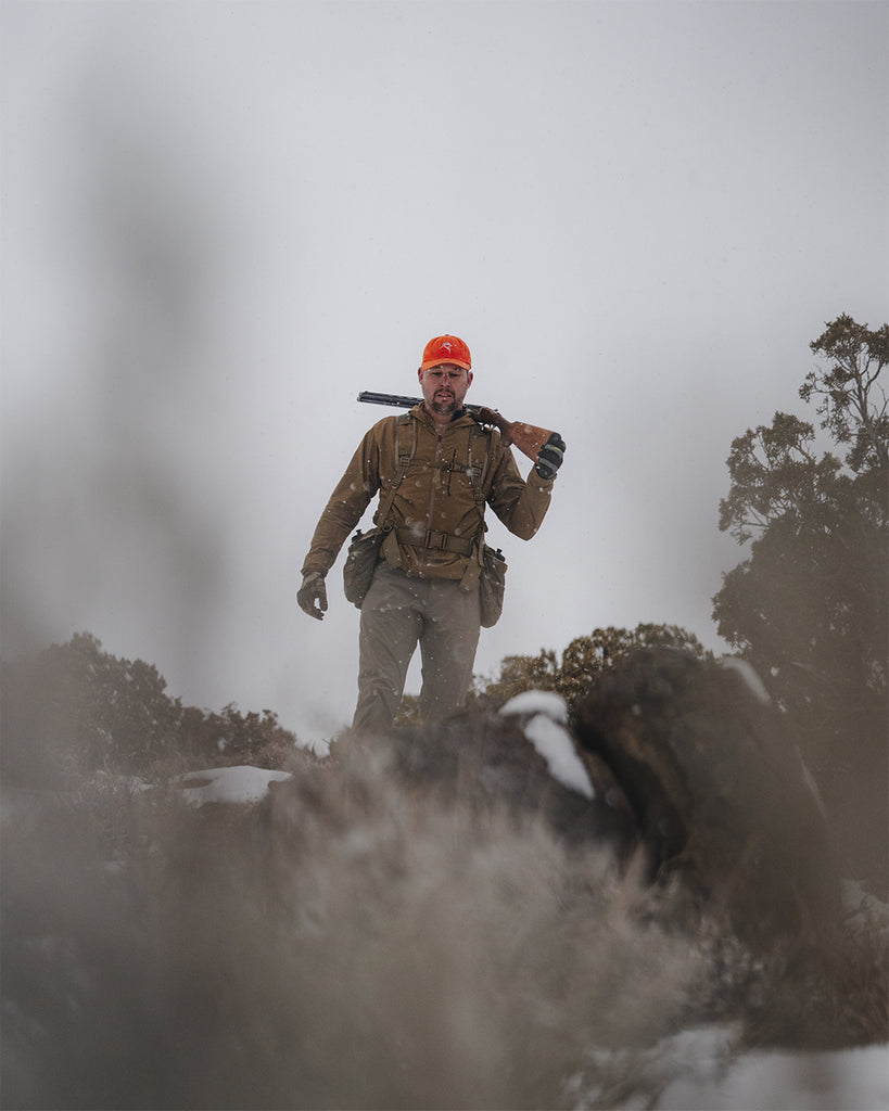 Travis Warren walks the back country of Nevada