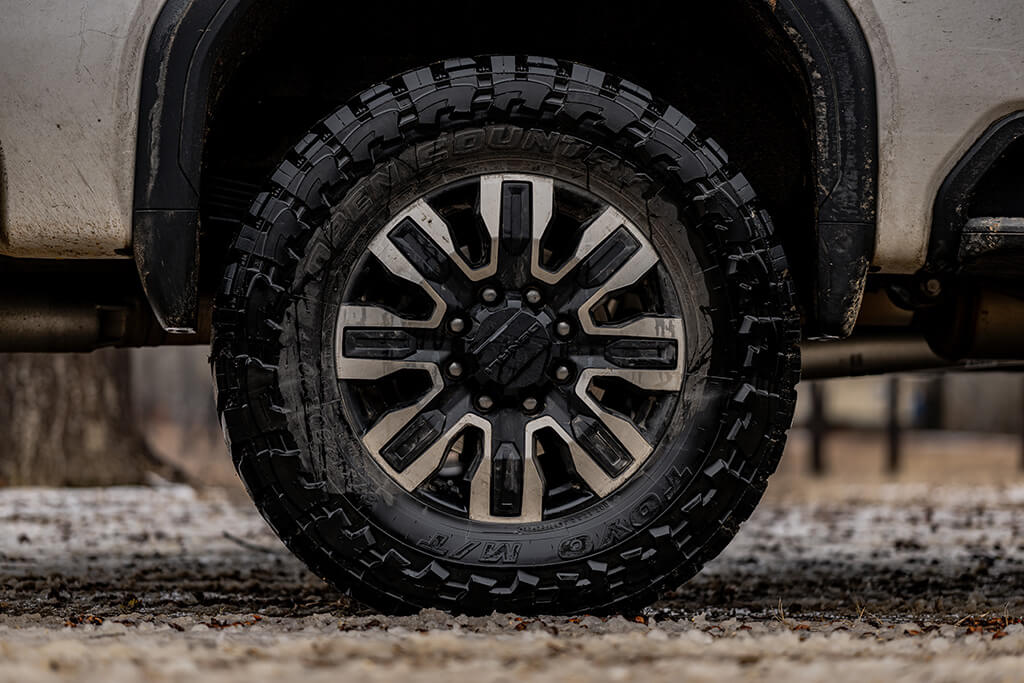 Mickey Thompson tires on GMC Sierra