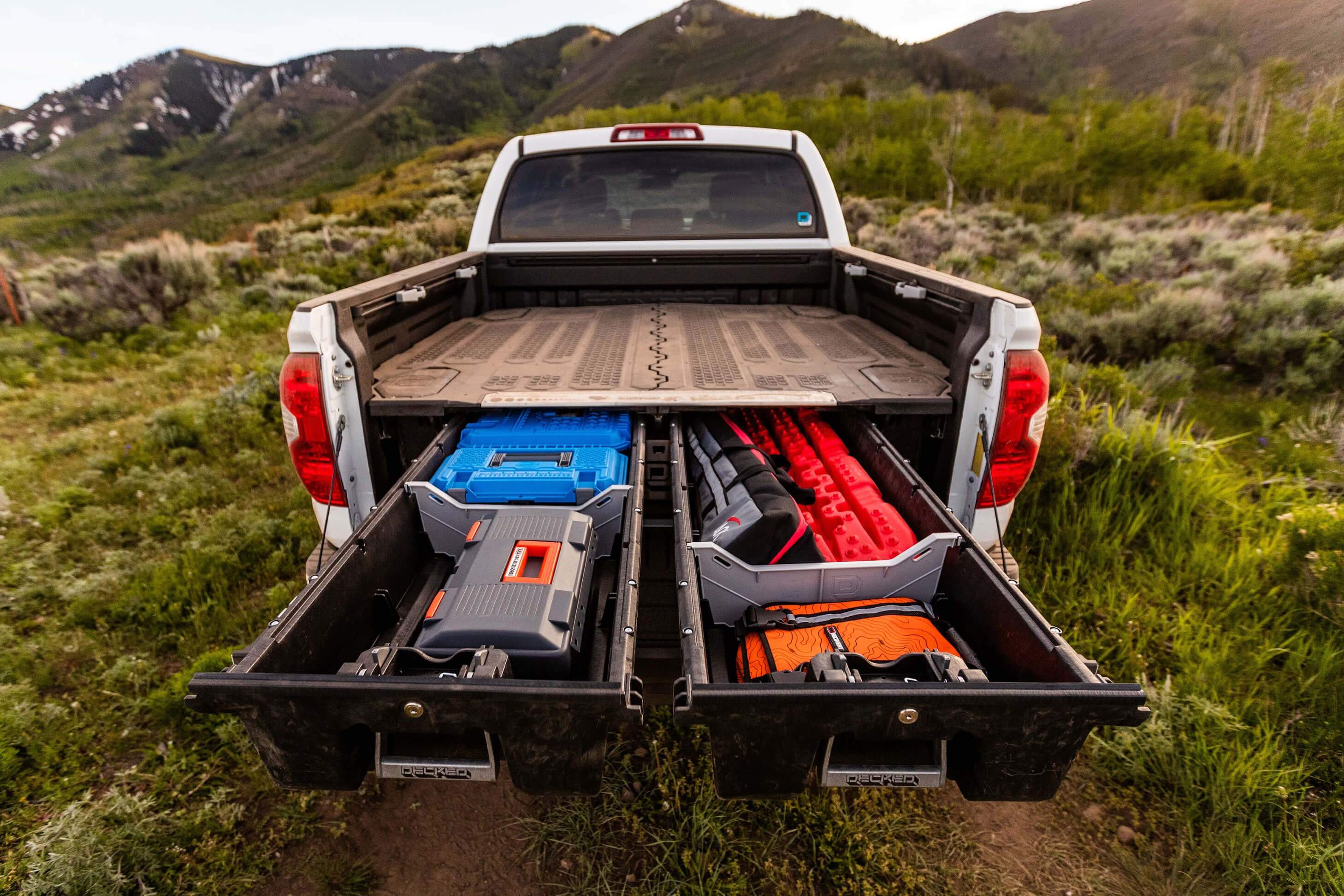 DECKED Nissan Titan Truck Bed Storage System and Organizer