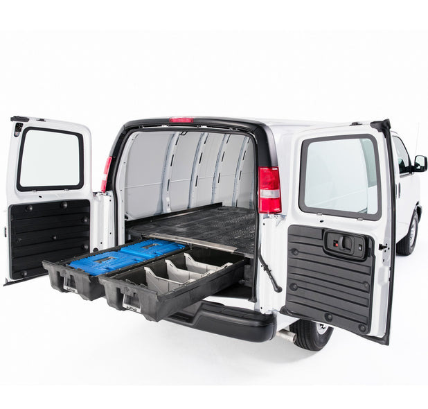 Chevy Express Cargo Van Decked Storage System Free Shipping