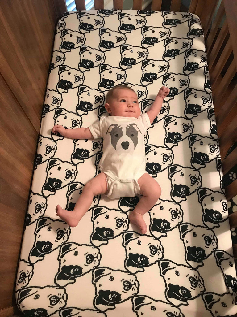 puppy crib sheets