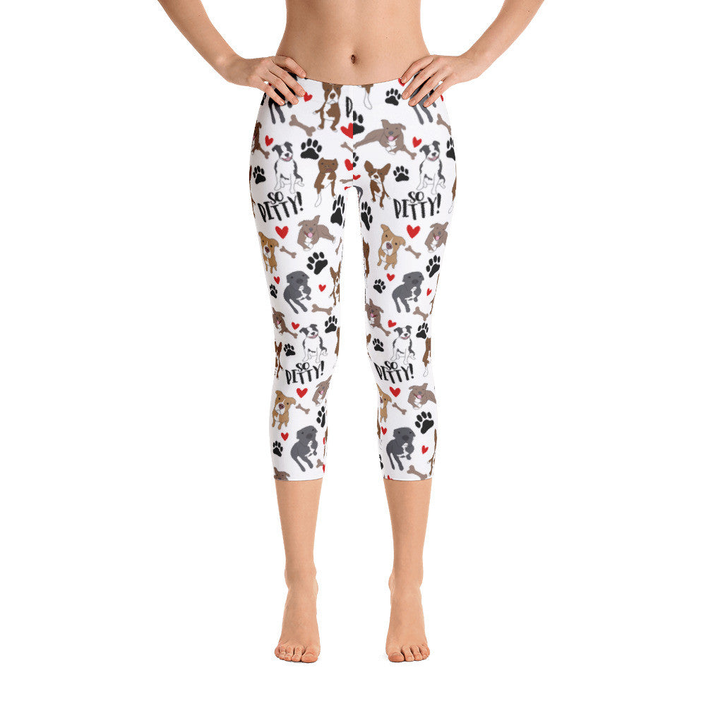 So Pitty ™ Pitbull Capri Leggings – Babalus By Lucy