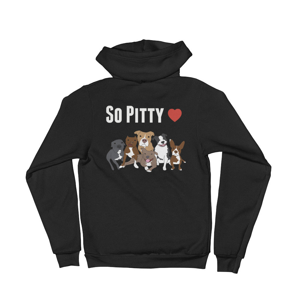 pitbull zip up hoodies