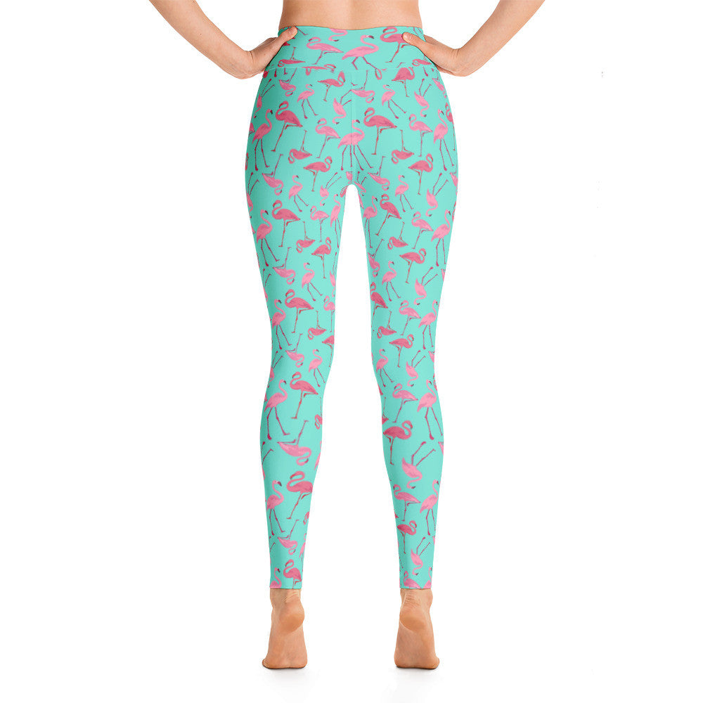 flamingo yoga pants