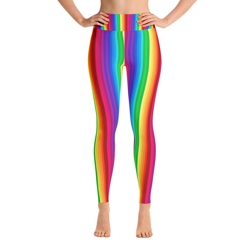 Rainbow Yoga Leggings – Babalus By Lucy