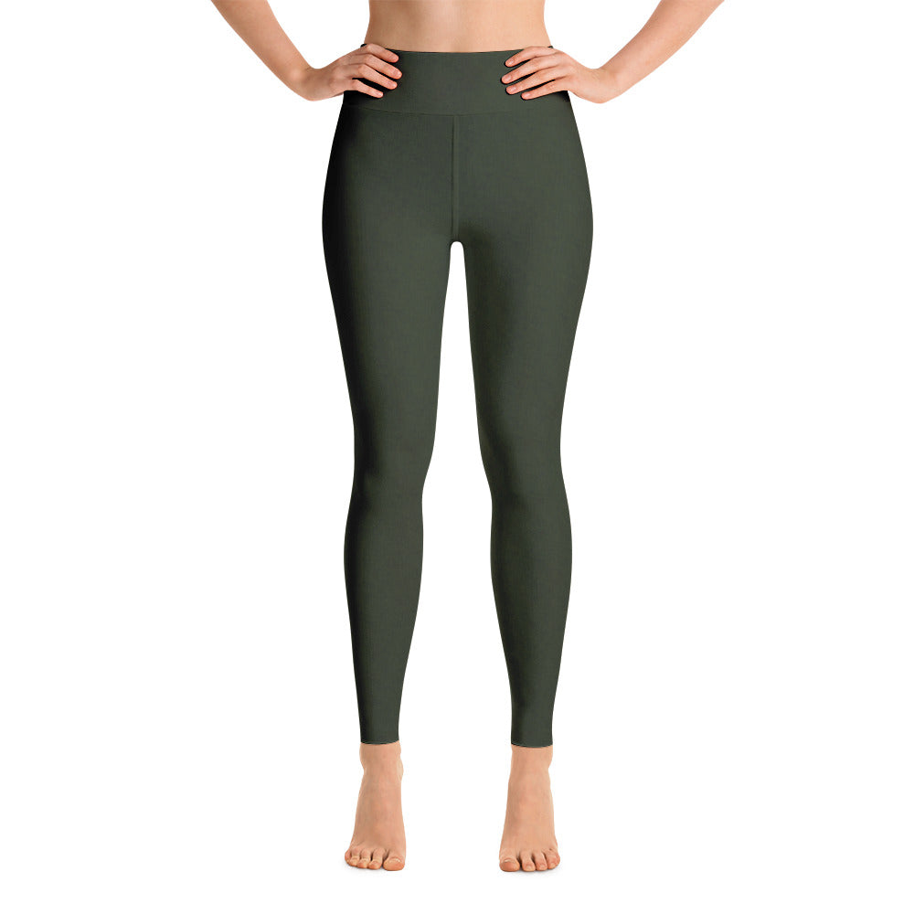 forest green yoga pants