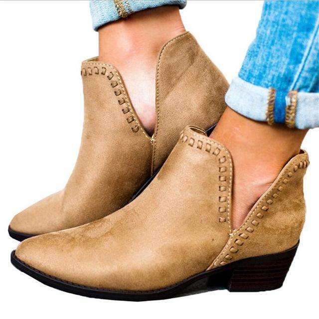 boho ankle booties