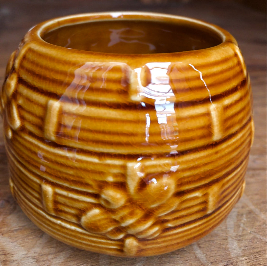 Vintage Ceramic Honey Pot 7 Reclectic