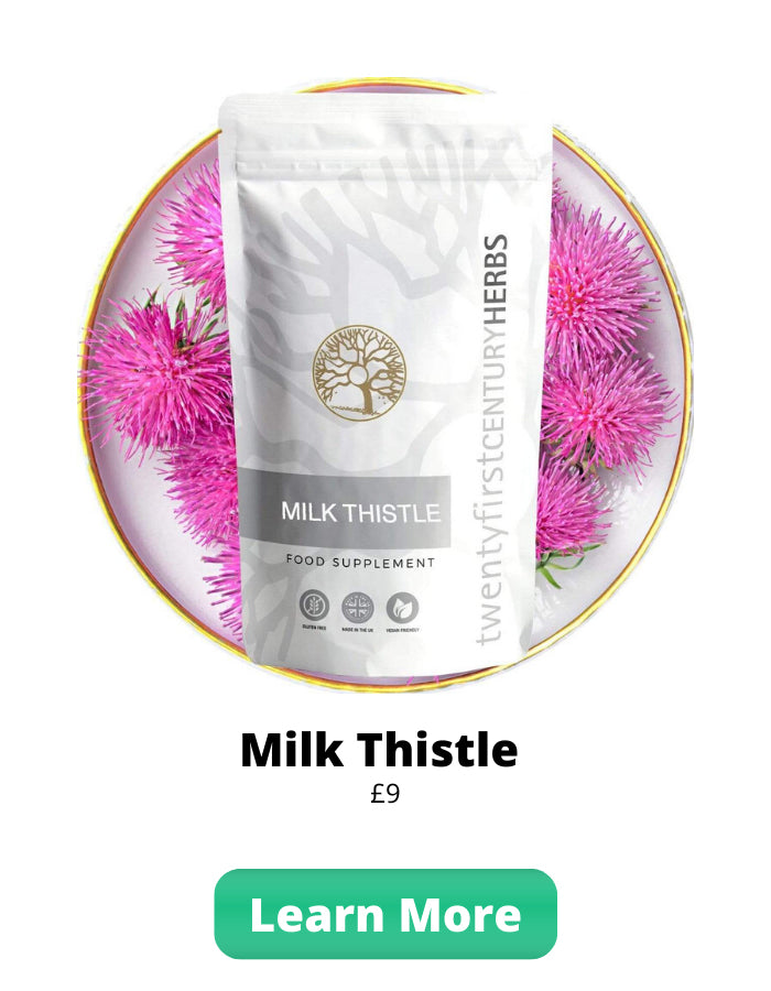 Milk Thistle By Twenty First Century Herbs - Daily Liver Support