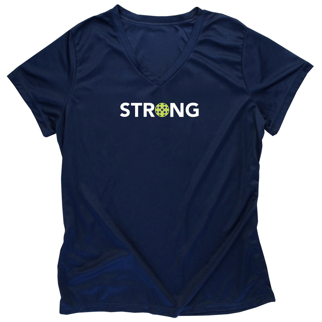 Strong Ladies Pickleball T-Shirt - Performance Dri-Fit – Pickleball Xtra