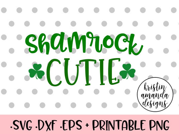 Download Shamrock Cutie SVG DXF EPS Cut File • Cricut • Silhouette
