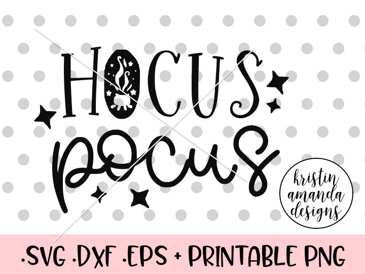 Download Hocus Pocus Halloween SVG DXF EPS PNG Cut File • Cricut ...