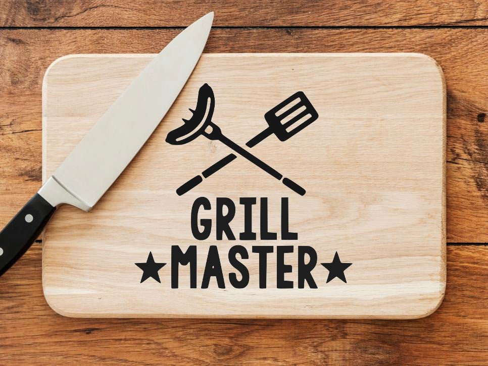 Grill Master Father's Day SVG DXF EPS PNG Cut File ...