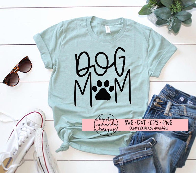 Download Dog Mom SVG DXF EPS PNG Cut File • Cricut • Silhouette ...