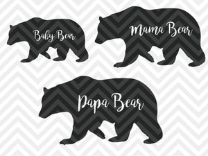 Free Free 50 Mama Bear Baby Bear Svg SVG PNG EPS DXF File