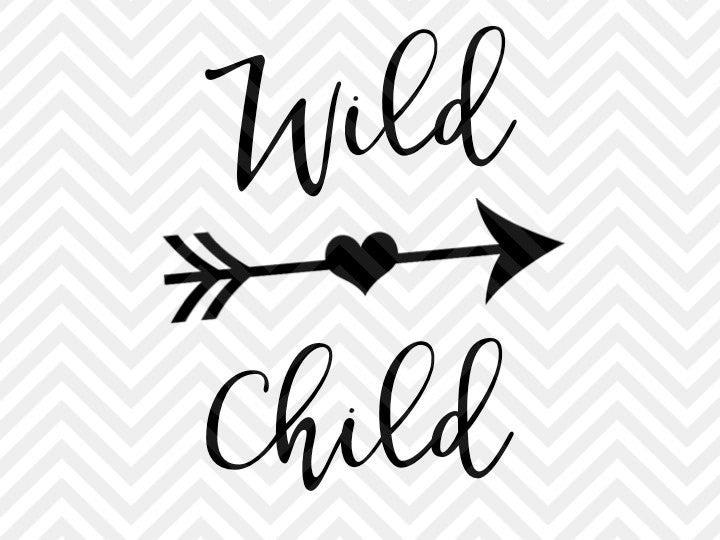 Download Wild Child SVG and DXF Cut File • PNG • Vector ...