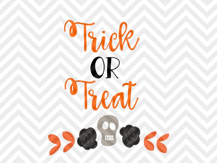 Download Trick or Treat Halloween Pumpkin Fall Decor SVG and DXF ...