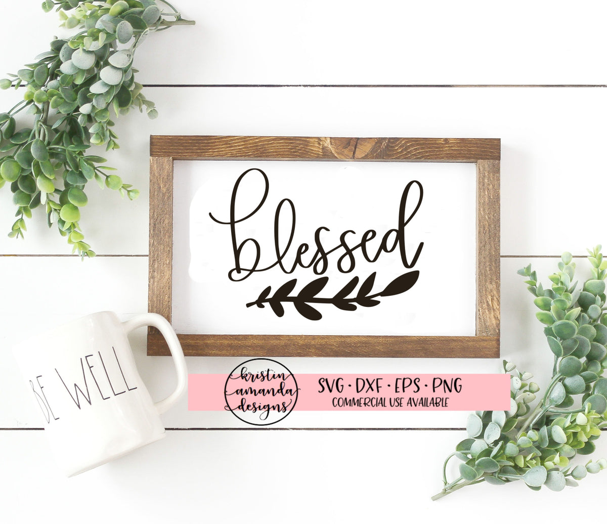 Download Blessed SVG DXF EPS PNG Cut File • Cricut • Silhouette ...