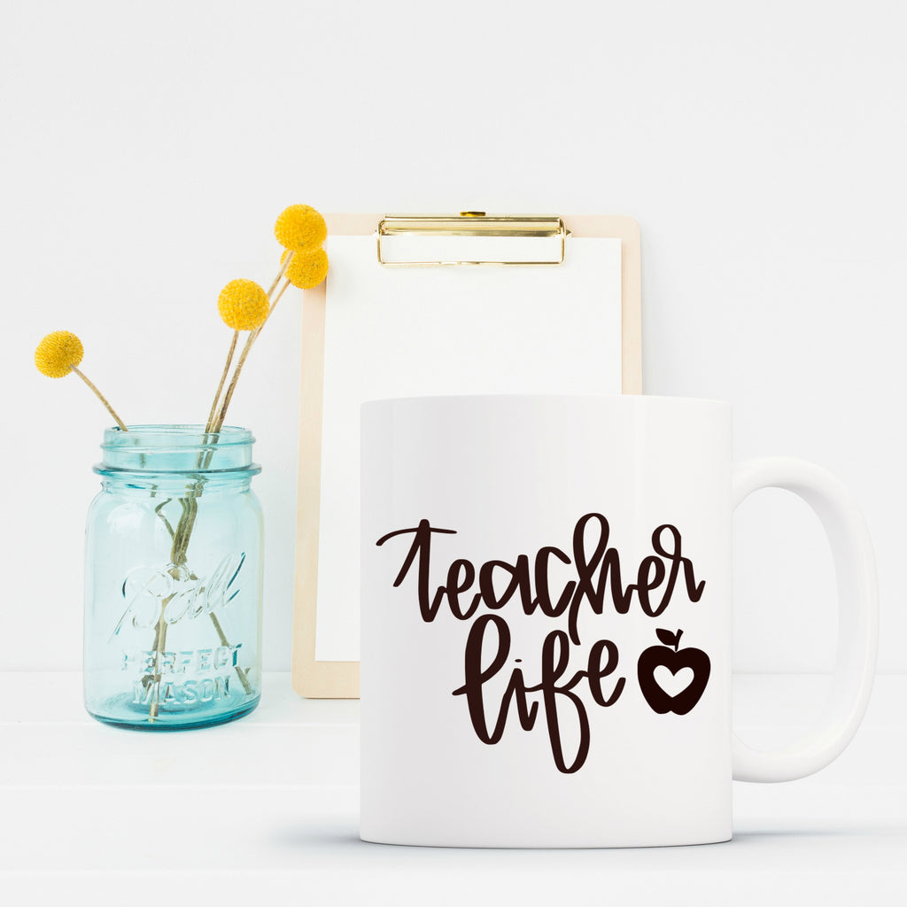 Download Teacher Life SVG DXF EPS PNG Cut File • Cricut ...