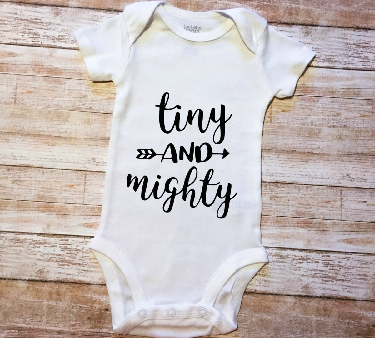 Tiny and Mighty Baby Newborn SVG and DXF EPS Cut File ...