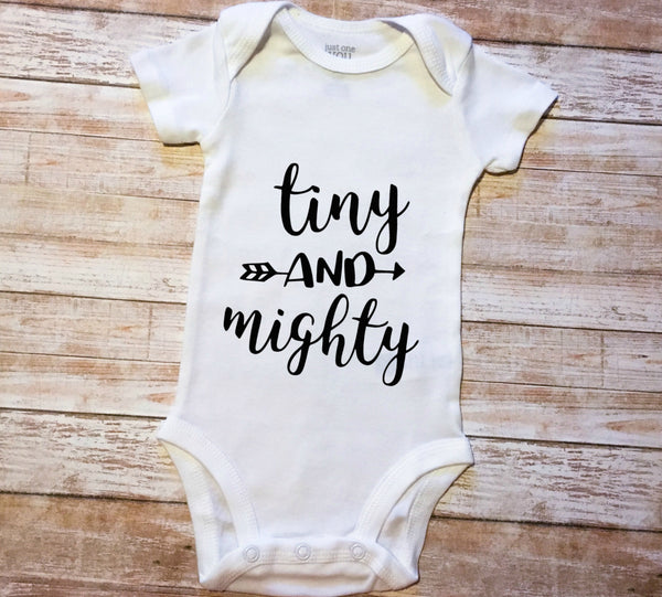 Download Tiny and Mighty Baby Newborn SVG and DXF EPS Cut File ...